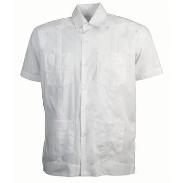 en venta, una camisa guayaberara blanca talla xl