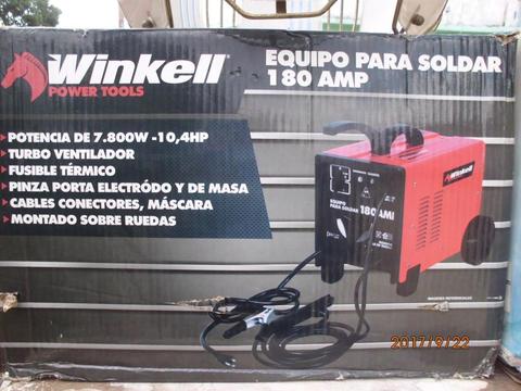 vendo Maquina de Soldar Winkell de 180 Amaperios
