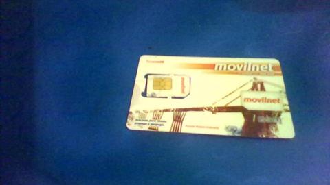 SIM CARD LINEA MOVILNET