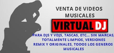 VIDEOS MUSICALES PARA DJS, VDJS, TASCAS Y DISCOTECAS