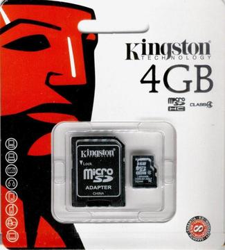 MEMORIA MICRO SD 4GB