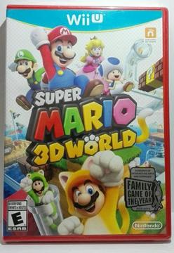 Super Mario 3d World. Wii U. Nuevo