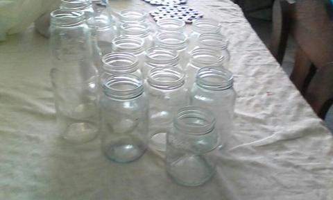 Envases de Vidrio Y Plastico C/tapas