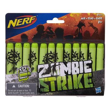 dardos Zombies Strike Verde 12 Unidades