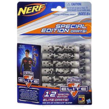 N Strike Elite Edición especial 12 Dardos Nerf Gris