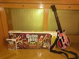 Vendo esta super guitarra de Wii original edicion Aerosmith!!