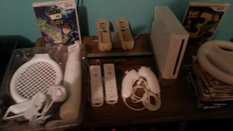 Se Vende Wii Chipiado con Adcesorios