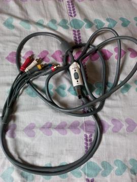 Cable De Audio Y Video Xbox 360 Original Tv / Hdtv