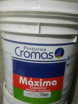 Cuñetes Pinturas Cromas Blanco Clase B