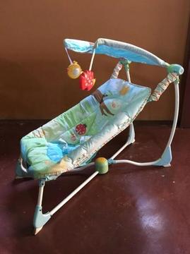Mesedora Fisher Price Con Sombrilla Para Bebe