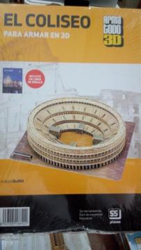 Rompecabezas Coliseo Romano en 3d