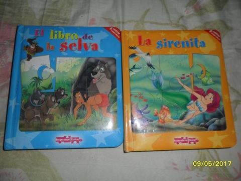 Cuentos clásicos rompecabezas para niños colección 12 tomos