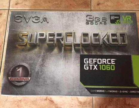 Tarjeta de Video Evga Nueva Gtx 1060