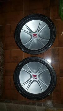 Vendos Par de Bajos Kiker Cvr 15