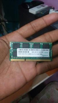 Vendo Memoria Ram para Lapto de 8 Gb