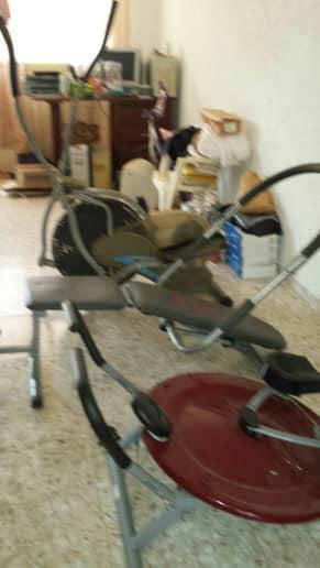 3 Maquinas de hacer ejercicios las vendo como están