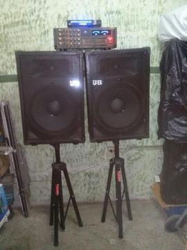 Kit de Sonido con Dvd,power Y Monitores