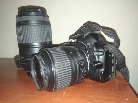 Camara Nikon D3100 Lente 55300mm
