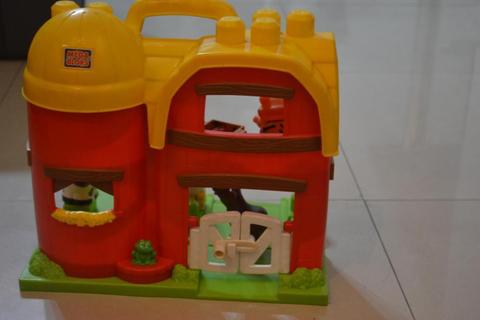 Granja Mega Block/juguetes/niños