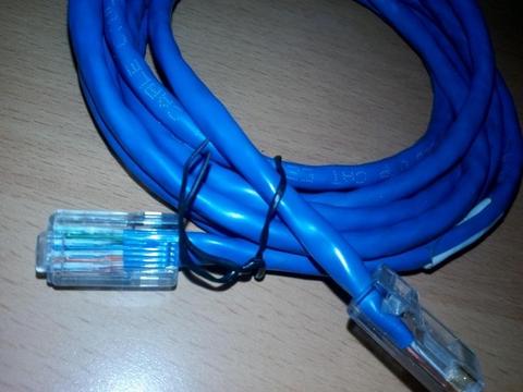 CABLE PARA INTERNET CON CONECTOR VARIAS MEDIDAS