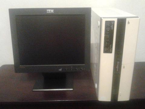 Cpu, Siragon, Dual Core, Con Monitor de 17 IBM