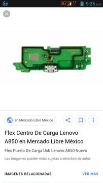 Placa de Carga de Lenovo A850 en Venta