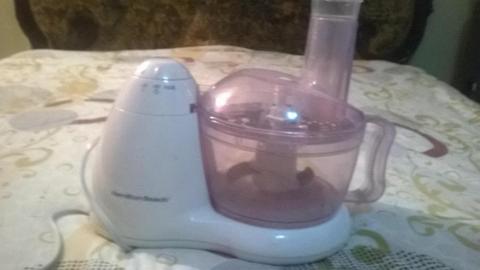 Procesador de alimentos hamilton operativa